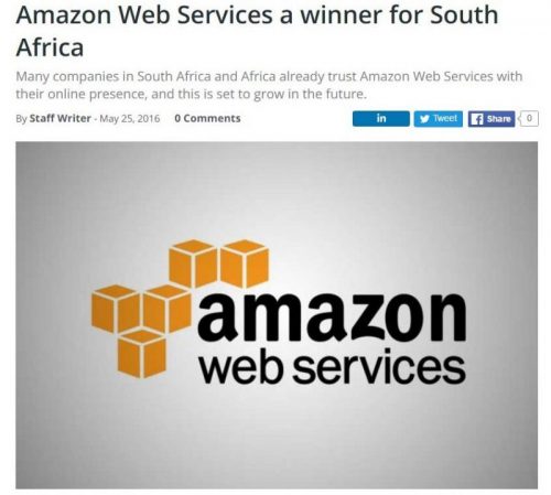 Amazon AWSが南アフリカで圧倒的勝利（2016年）