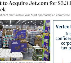 Amazonのライバル Jet.comをウォルマートが買収