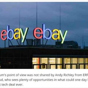 AmazonがeBayを買収したらどうなるか?