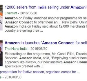 Amazonインド 世界9ヶ国のAmazonでの販売プログラム開始